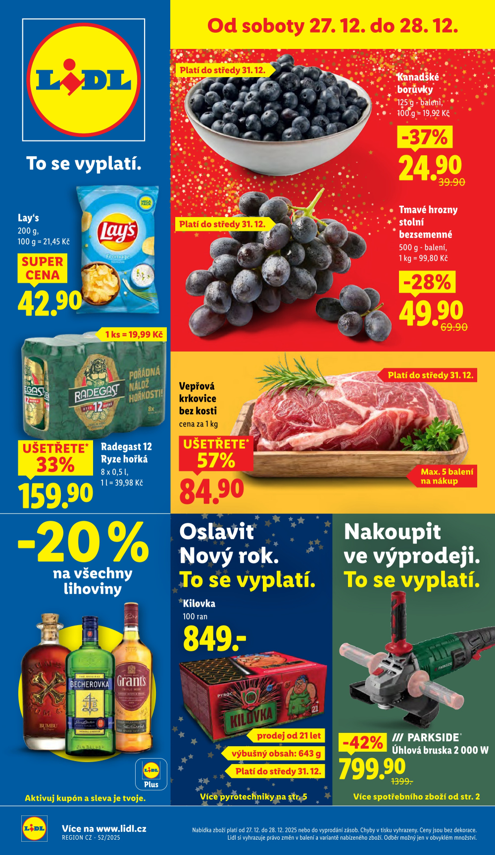 Leták Lidl leták od soboty - strana 1