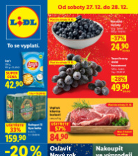 Akční leták Lidl  od soboty