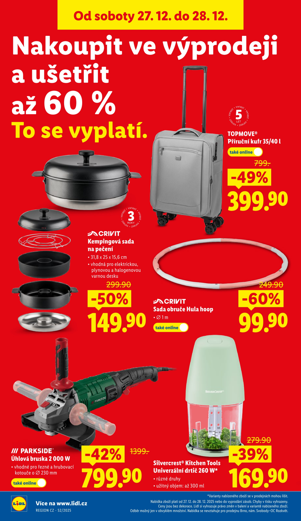 Leták Lidl leták - Nabídka spotřebního zboží - strana 16