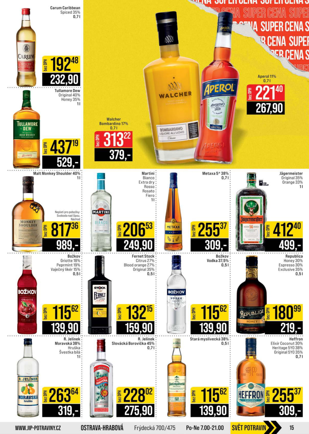 Leták JIP leták CC Cash & Carry - České Budějovice, Most, Náchod, Svoboda nad Úpou, Sušice - strana 15