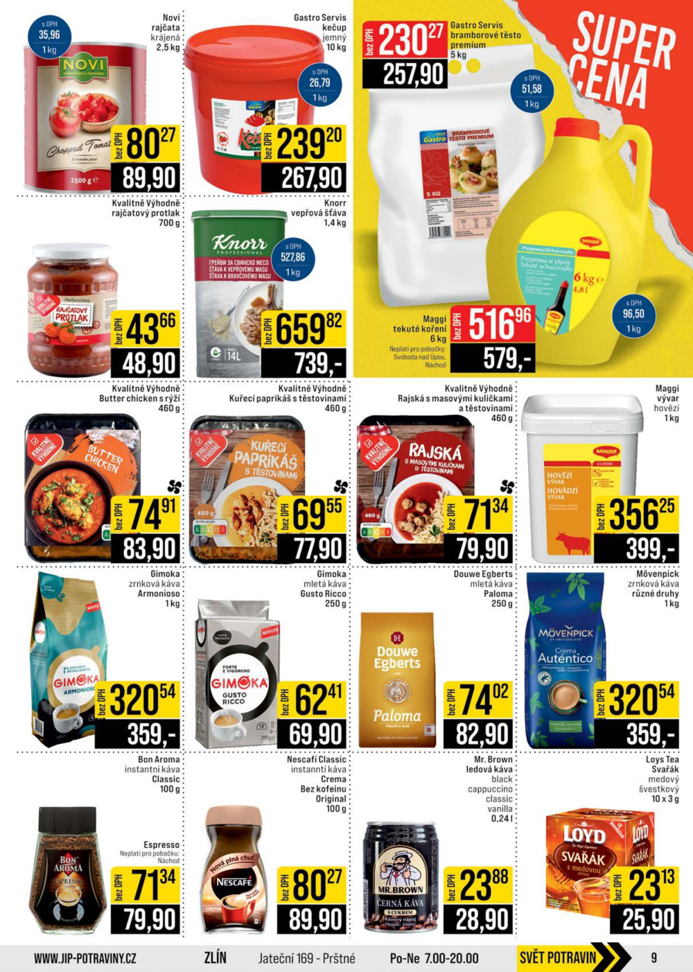 Leták JIP leták CC Cash & Carry - České Budějovice, Most, Náchod, Svoboda nad Úpou, Sušice - strana 9