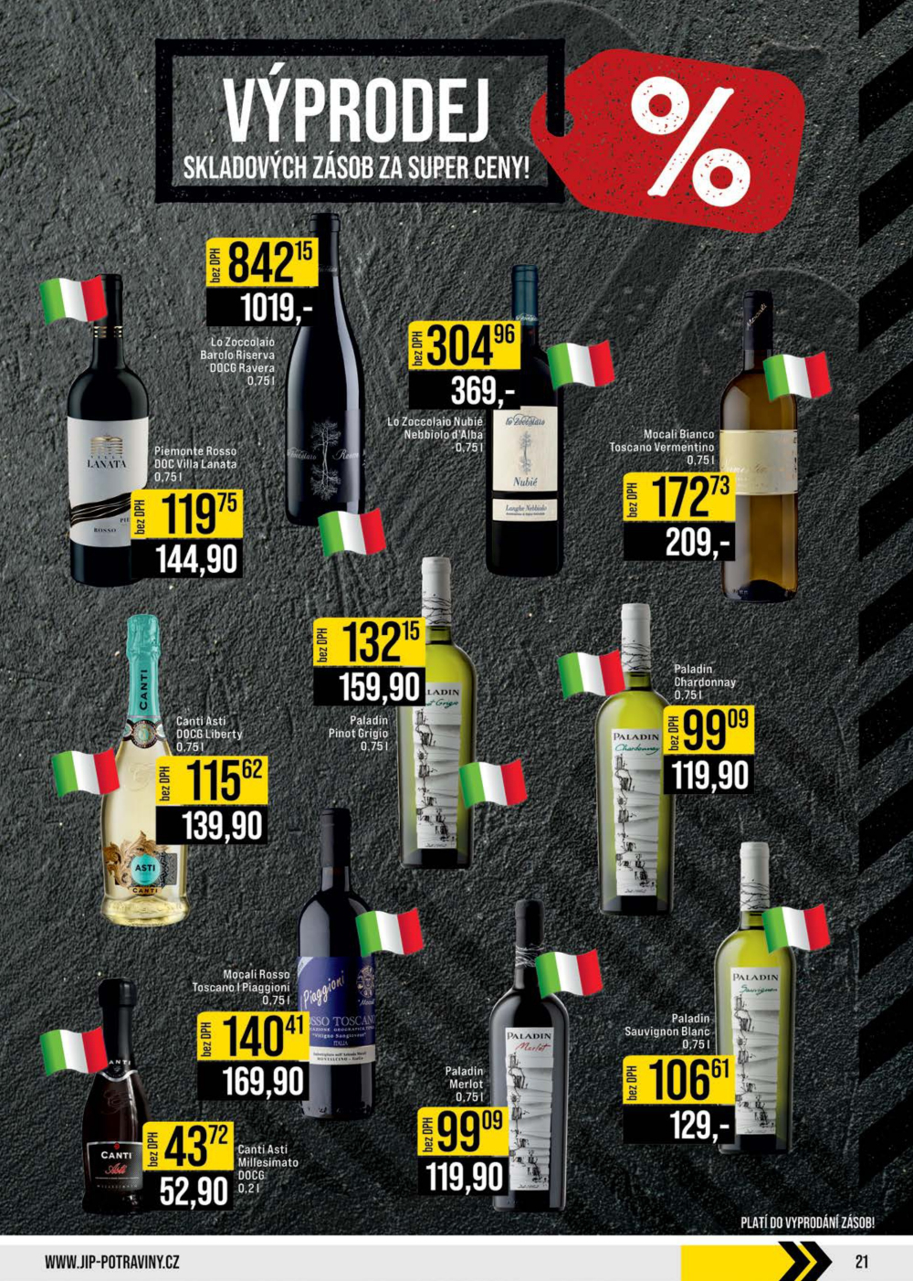 Leták JIP leták CC Cash & Carry - Brno, Ostrava, Praha, Polička, Olomouc, Karlovy Vary, Zlín, Jilemnice, Pardubice - strana 21