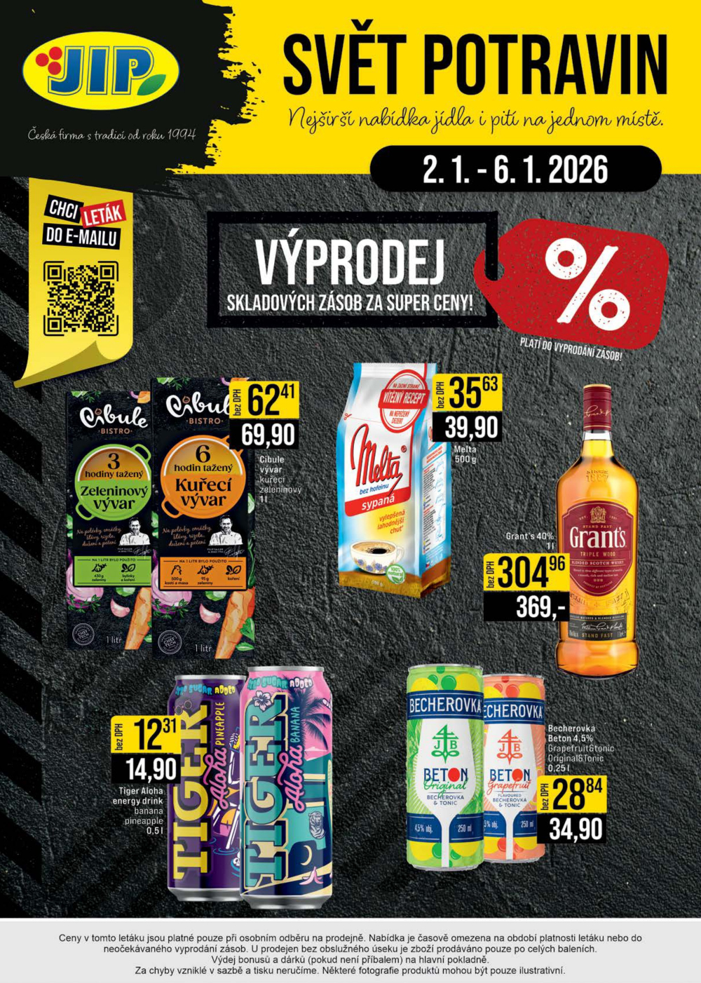 Leták JIP leták CC Cash & Carry - Brno, Ostrava, Praha, Polička, Olomouc, Karlovy Vary, Zlín, Jilemnice, Pardubice - strana 24