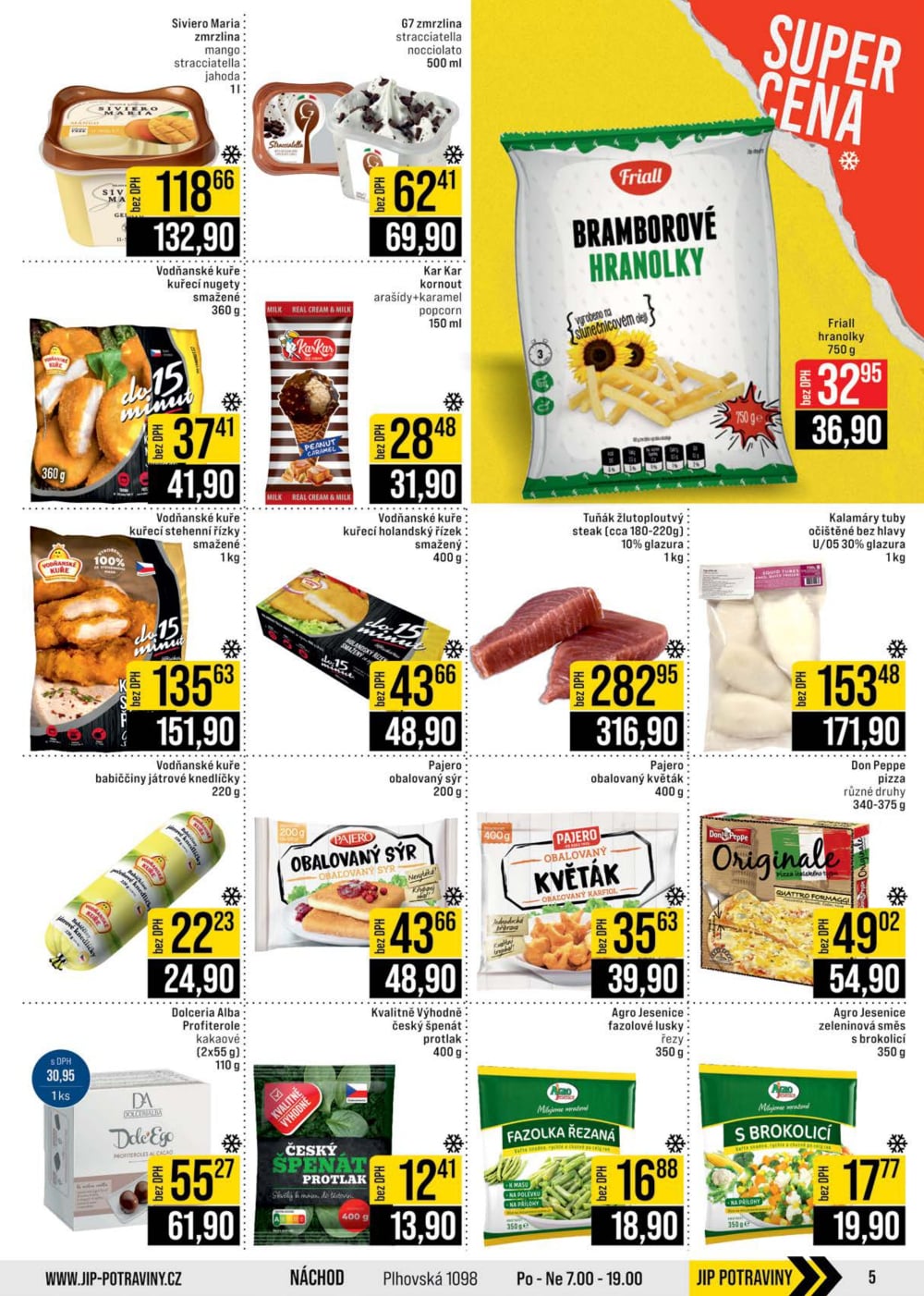 Leták JIP leták CC Cash & Carry - Brno, Ostrava, Praha, Polička, Olomouc, Karlovy Vary, Zlín, Jilemnice, Pardubice - strana 5