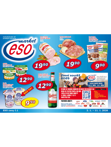 ESO MARKET leták