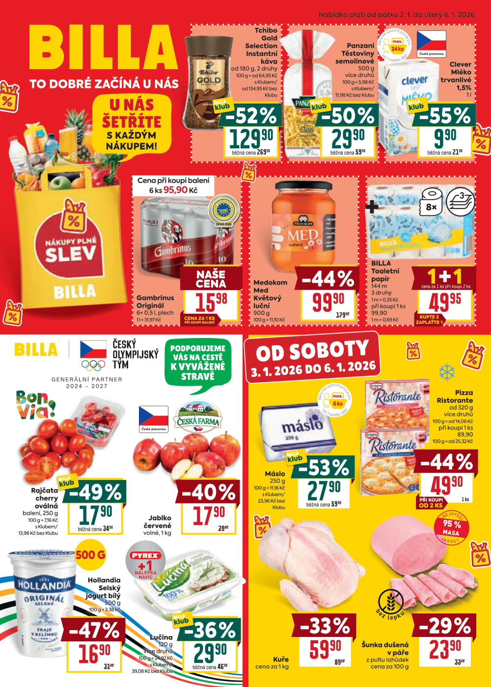 Leták BILLA malý leták - strana 1