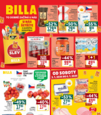 Akční leták BILLA malý 