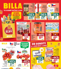 Akční leták BILLA malý 