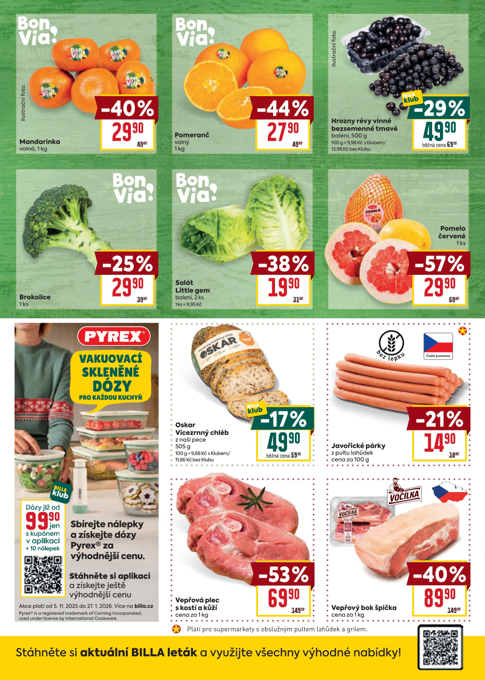 Leták BILLA malý leták - strana 2