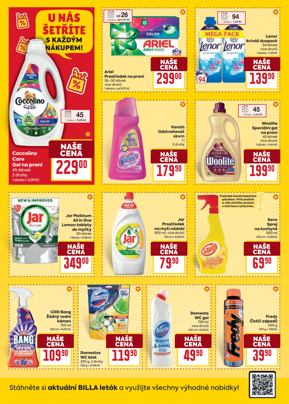 Leták BILLA velký leták - strana 34