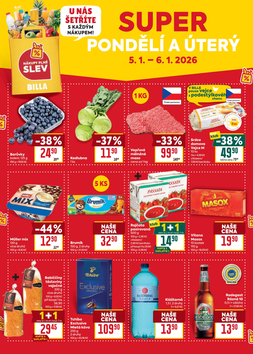 Leták BILLA velký leták - strana 36