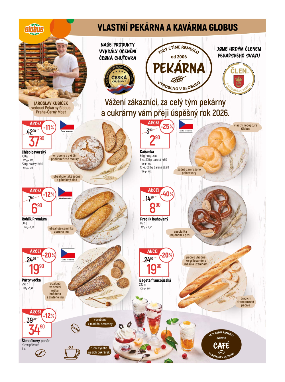 Leták Globus leták Praha - Černý Most - strana 5