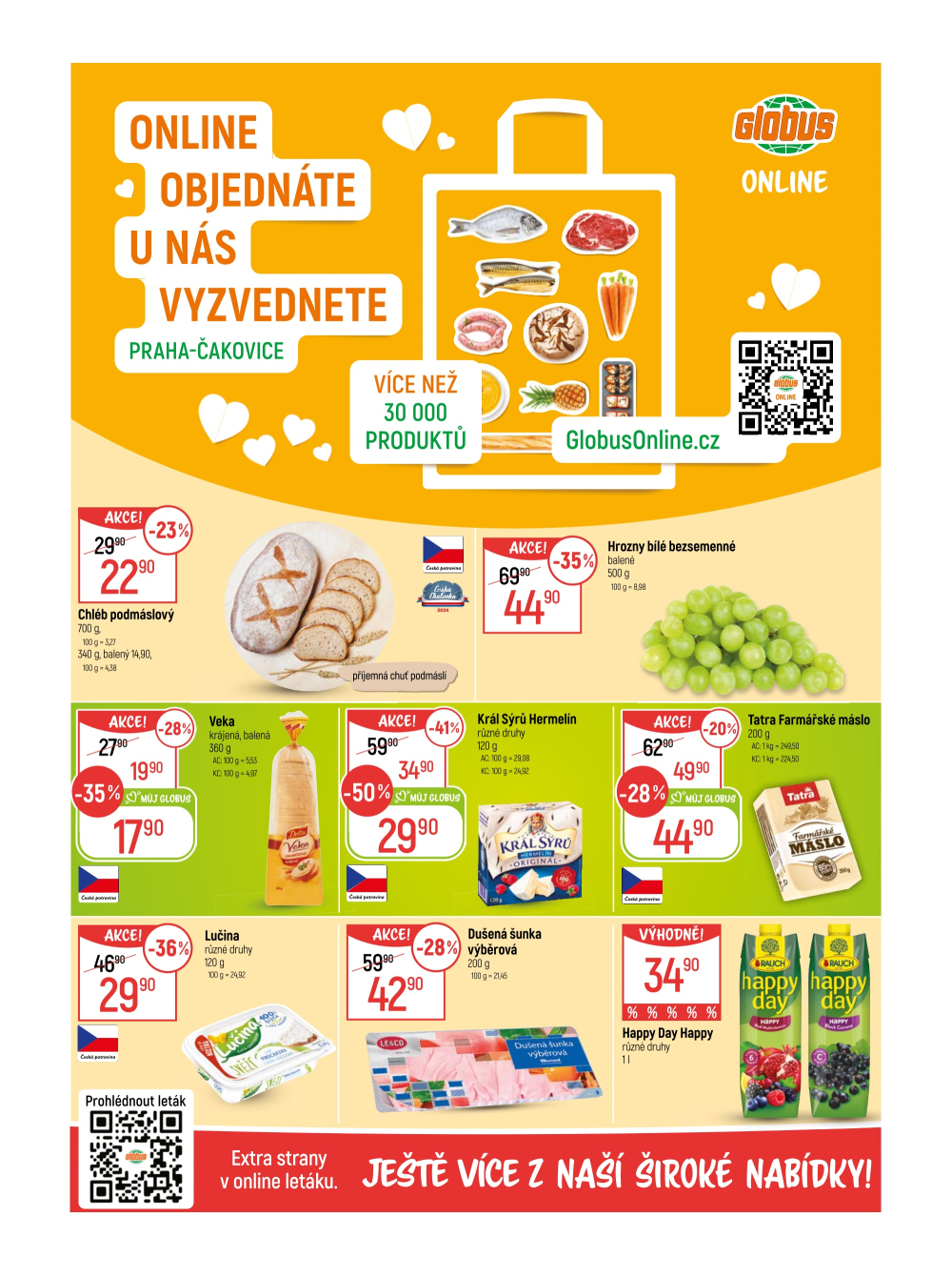 Leták Globus leták Praha - Čakovice - strana 2