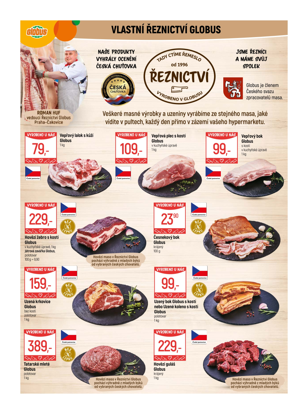 Leták Globus leták Praha - Čakovice - strana 3