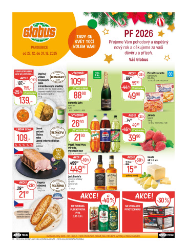 Globus leták Pardubice