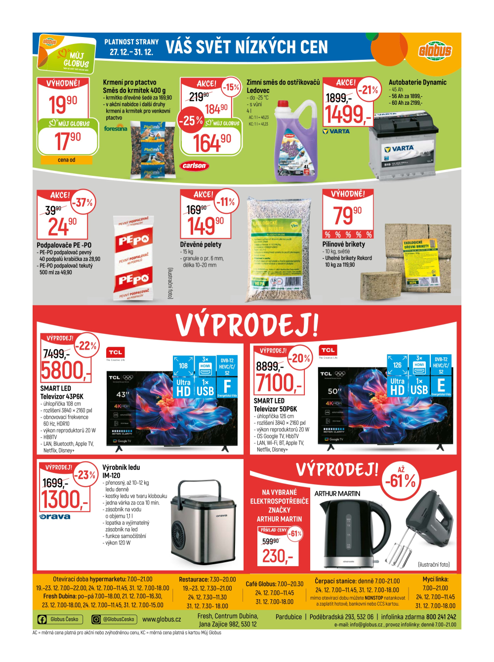 Leták Globus leták Pardubice - strana 23