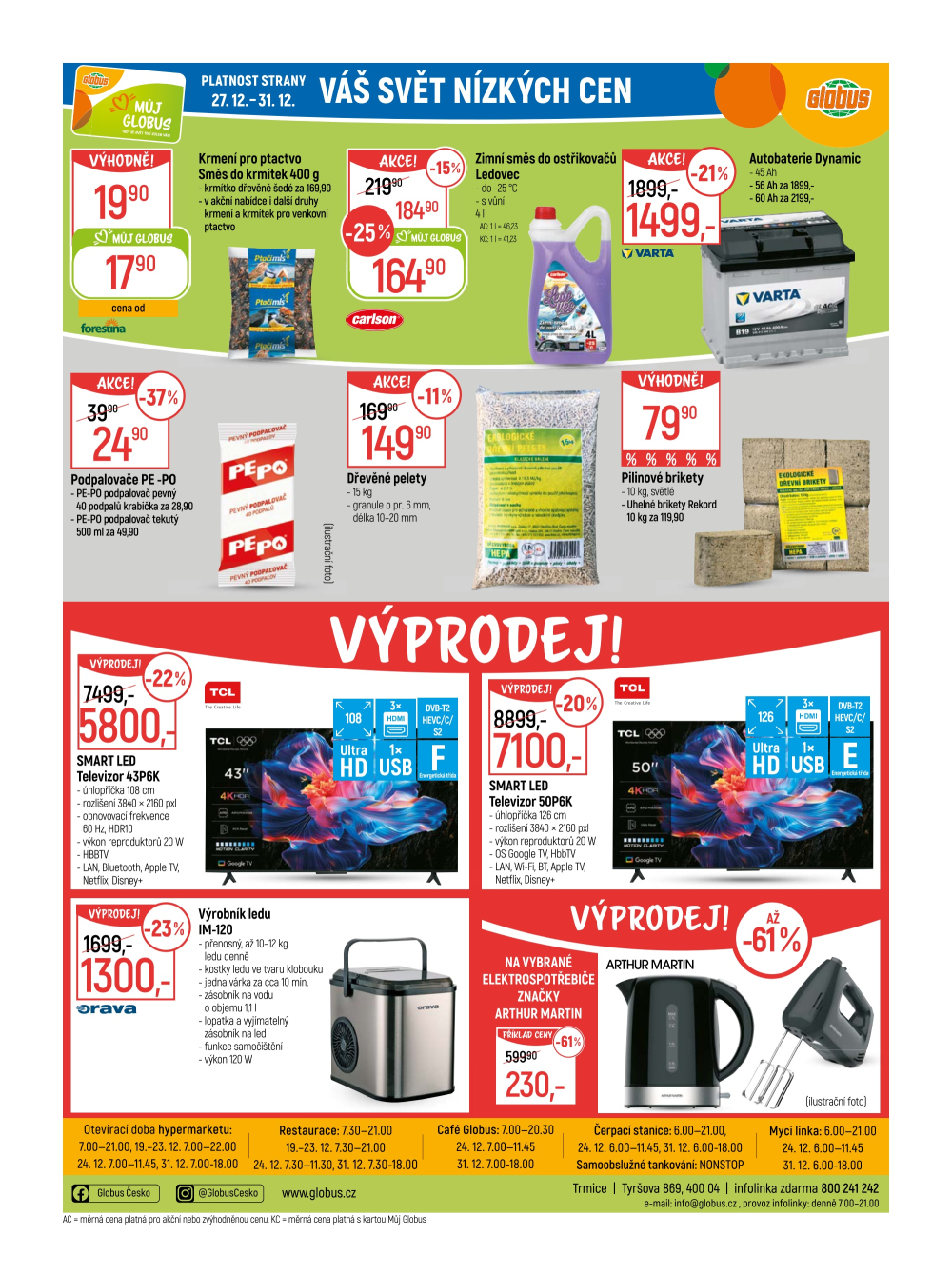 Leták Globus leták Trmice (Ústí) - strana 23