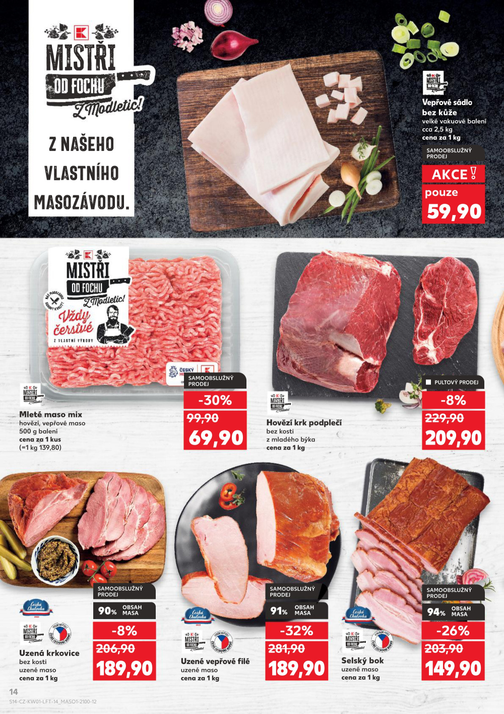 Leták Kaufland leták Pardubice - Rosice - strana 14