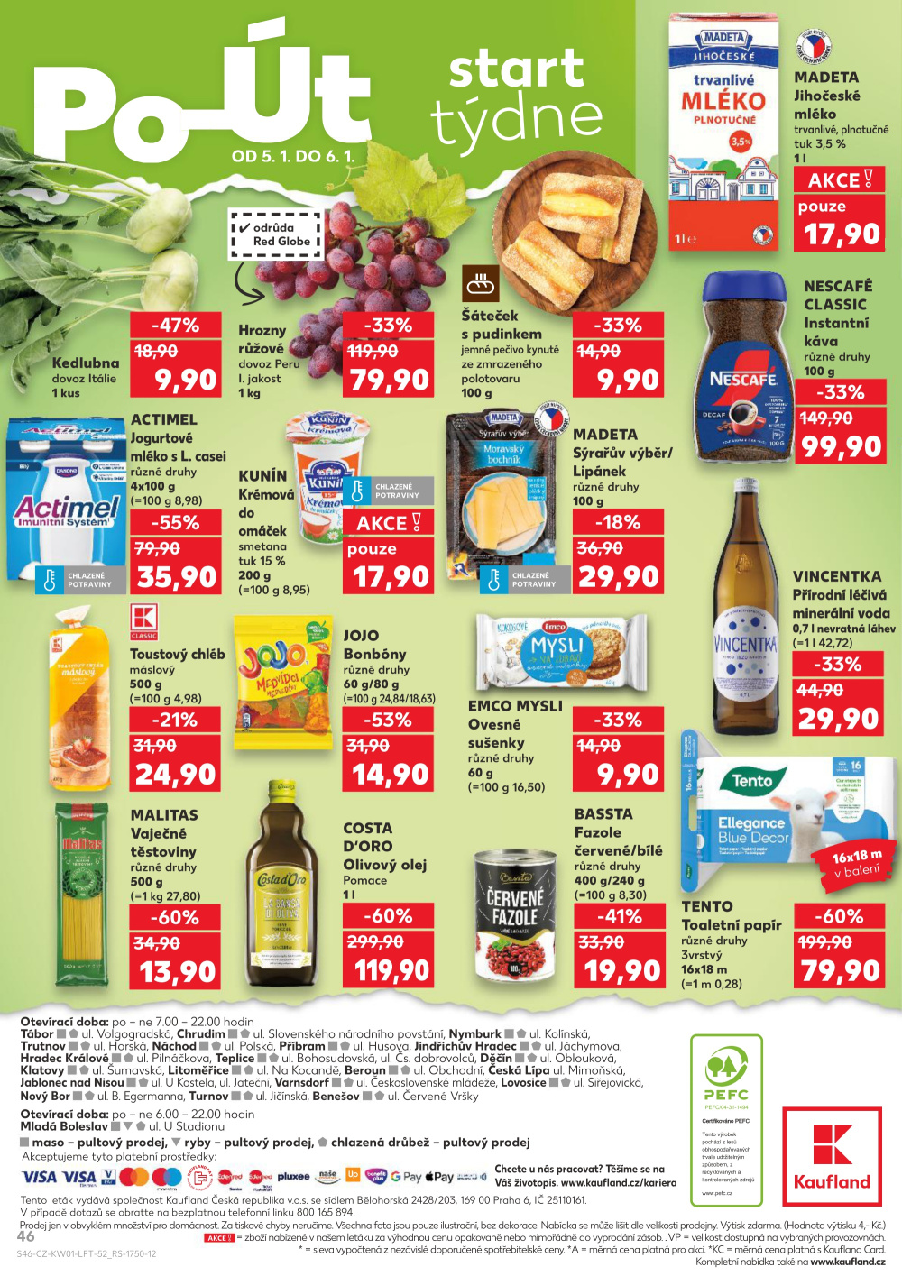 Leták Kaufland leták Děčín - strana 46