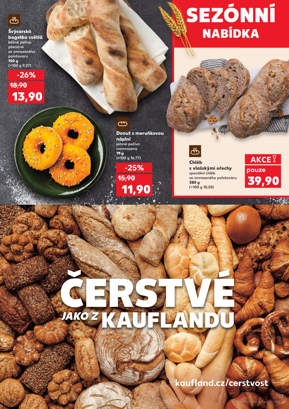 Leták Kaufland leták Plzeň - Bory - strana 13
