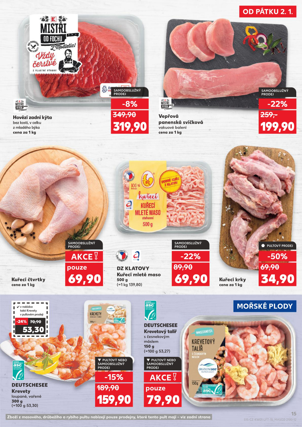 Leták Kaufland leták Ostrava - Mariánské Hory - strana 15