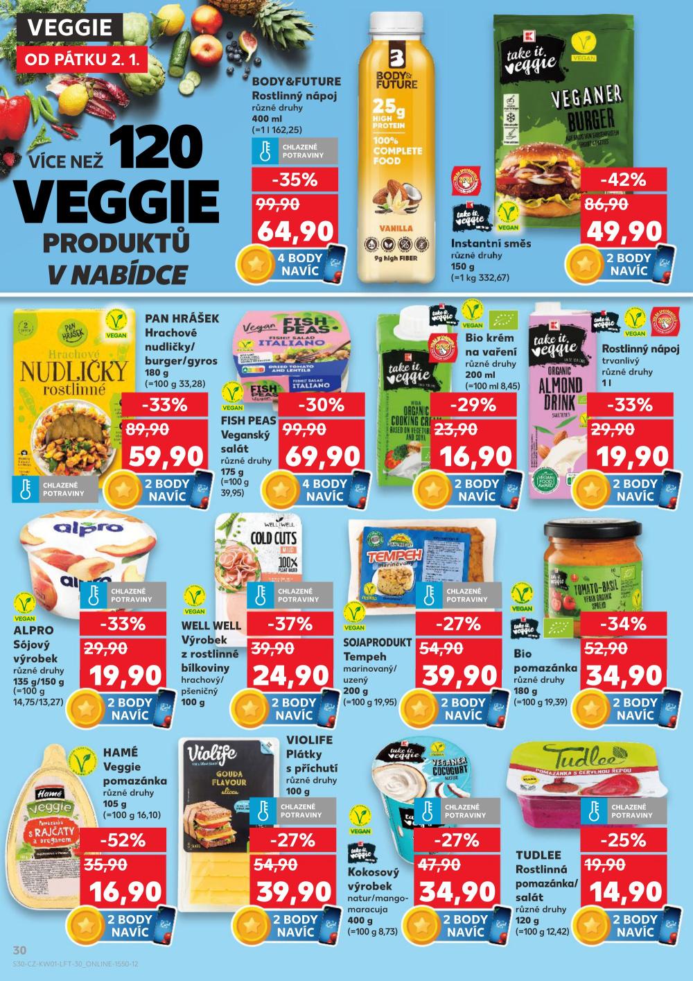 Leták Kaufland leták Brno - Slatina - strana 30