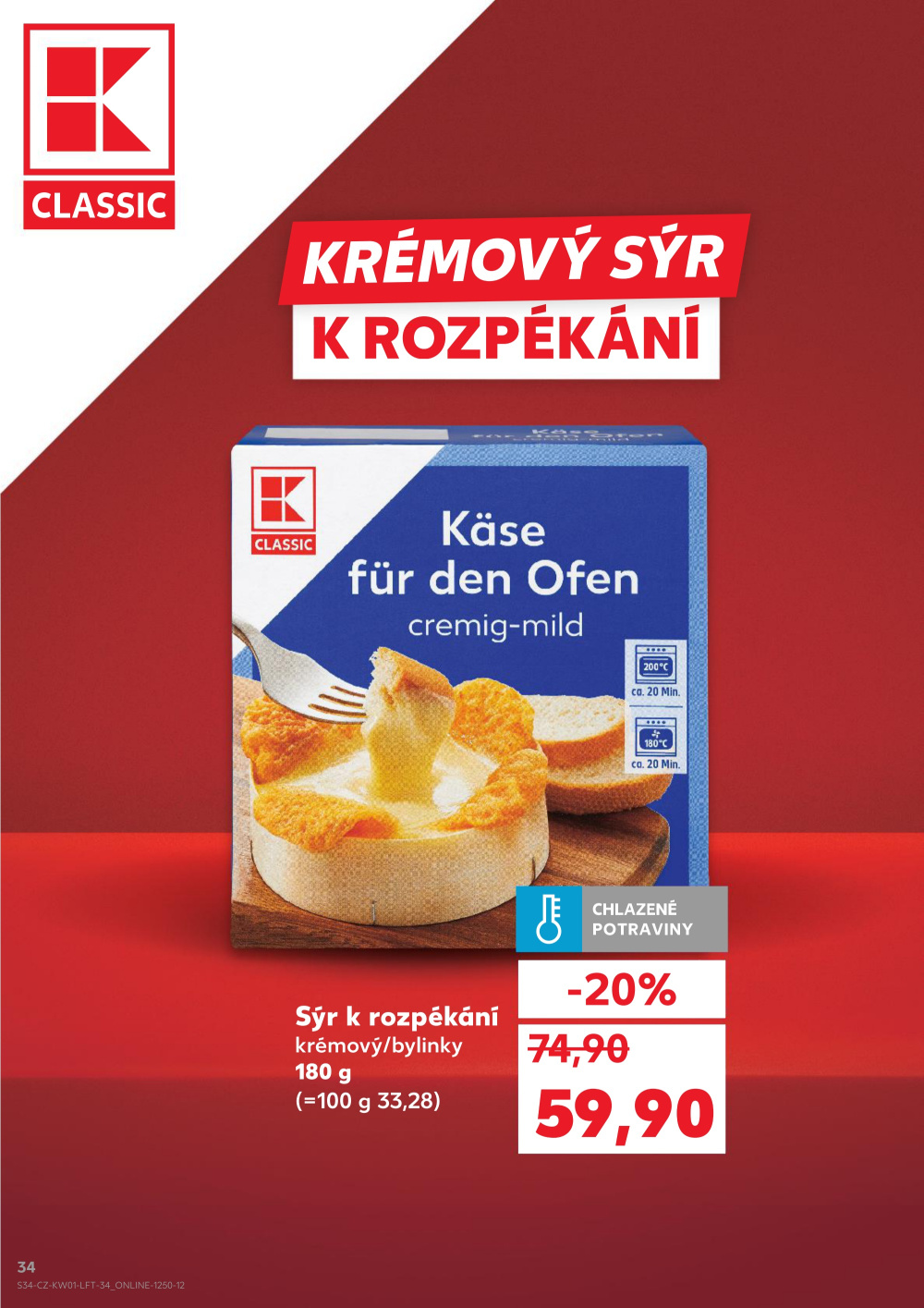 Leták Kaufland leták Přerov - Želatovská - strana 34