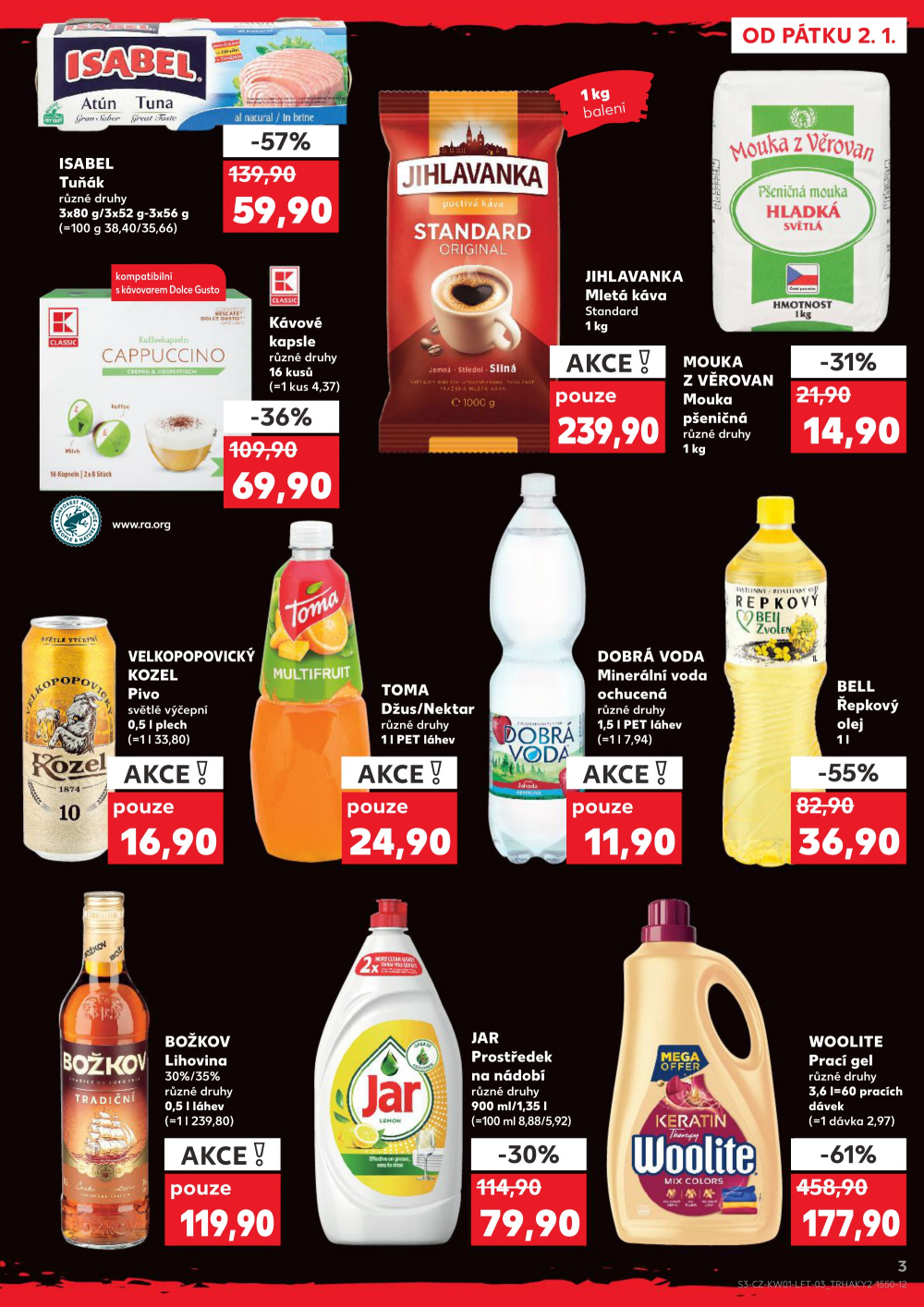 Leták Kaufland leták Přerov - Želatovská - strana 3