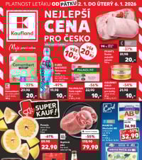 Akční leták Kaufland  Praha 6 - Podbaba