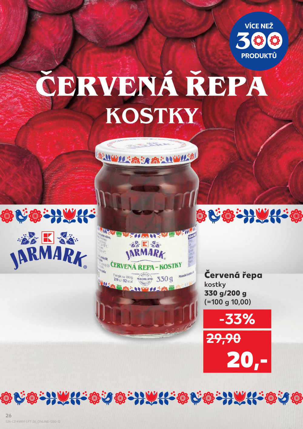 Leták Kaufland leták Znojmo, Jarošova - strana 26