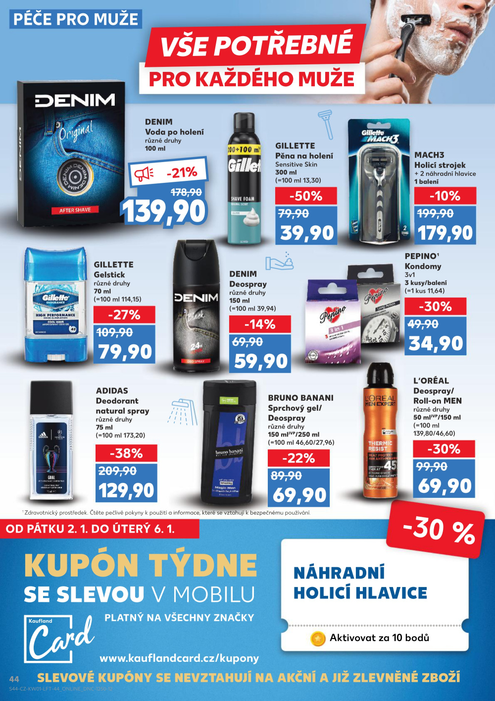 Leták Kaufland leták Znojmo, Jarošova - strana 44