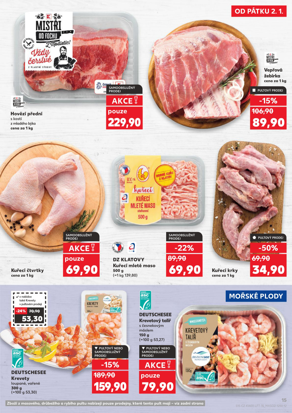 Leták Kaufland leták Poděbrady U Garáží - strana 15