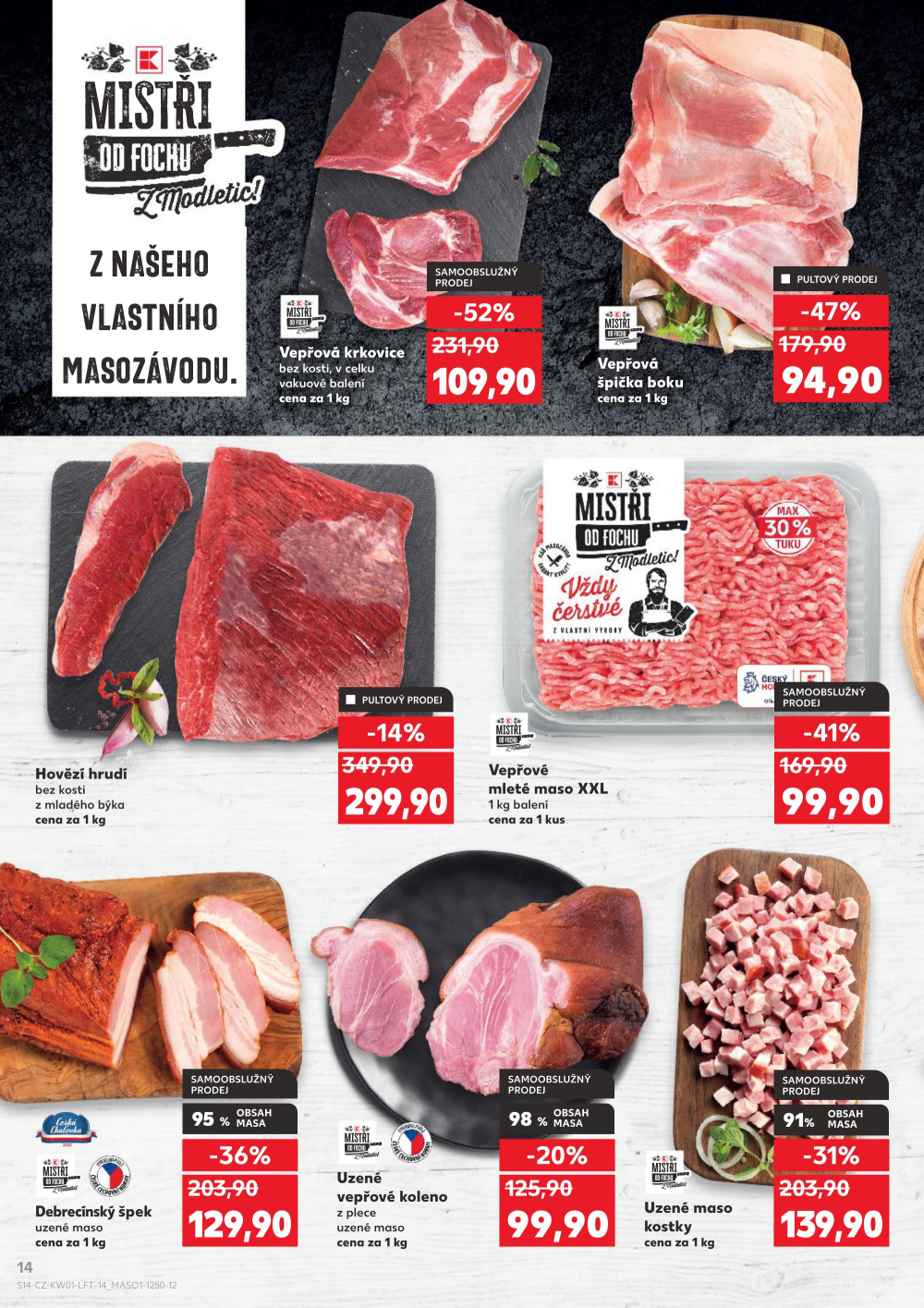 Leták Kaufland leták Žatec - strana 14