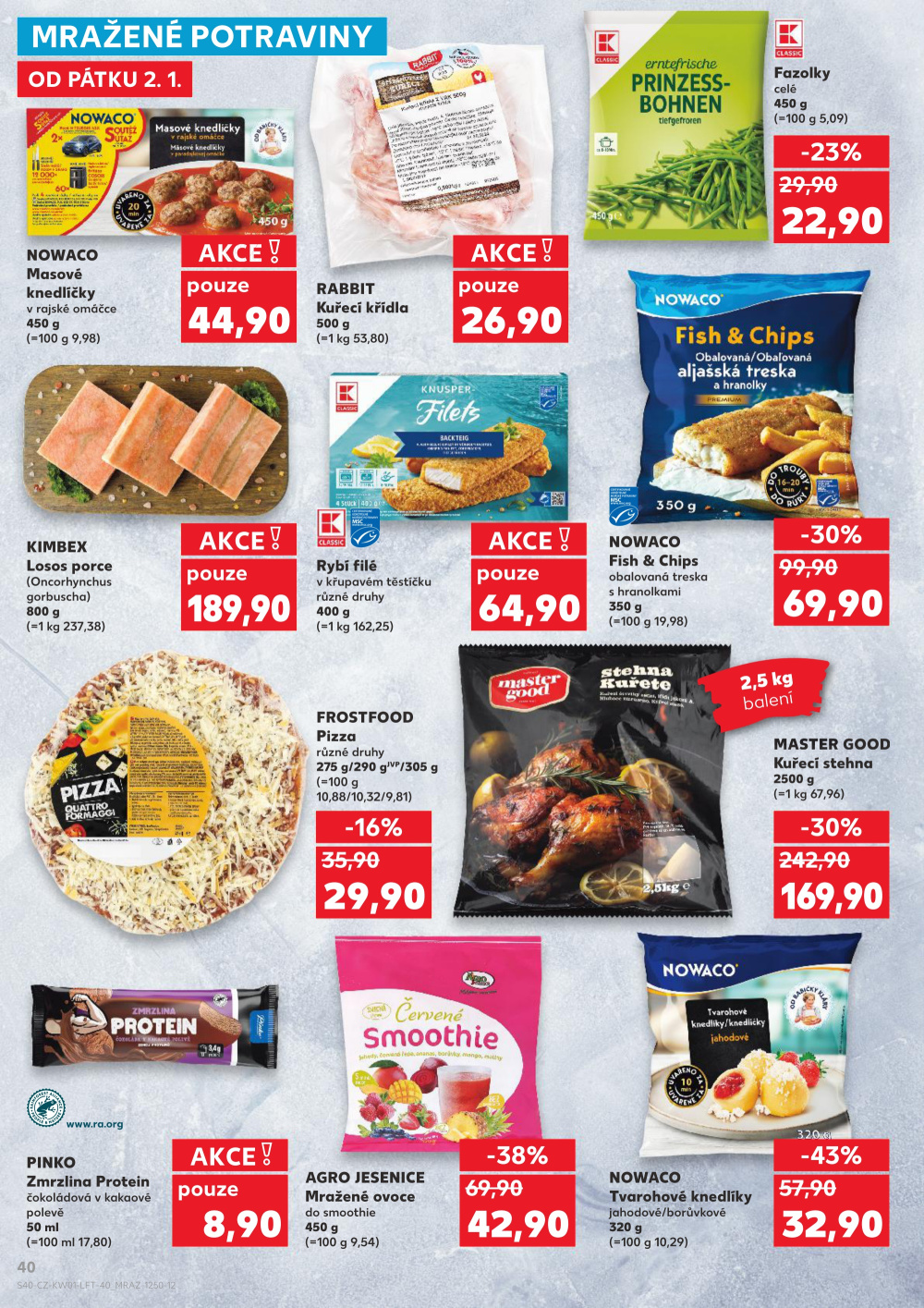 Leták Kaufland leták Opava - Kateřinky - strana 40