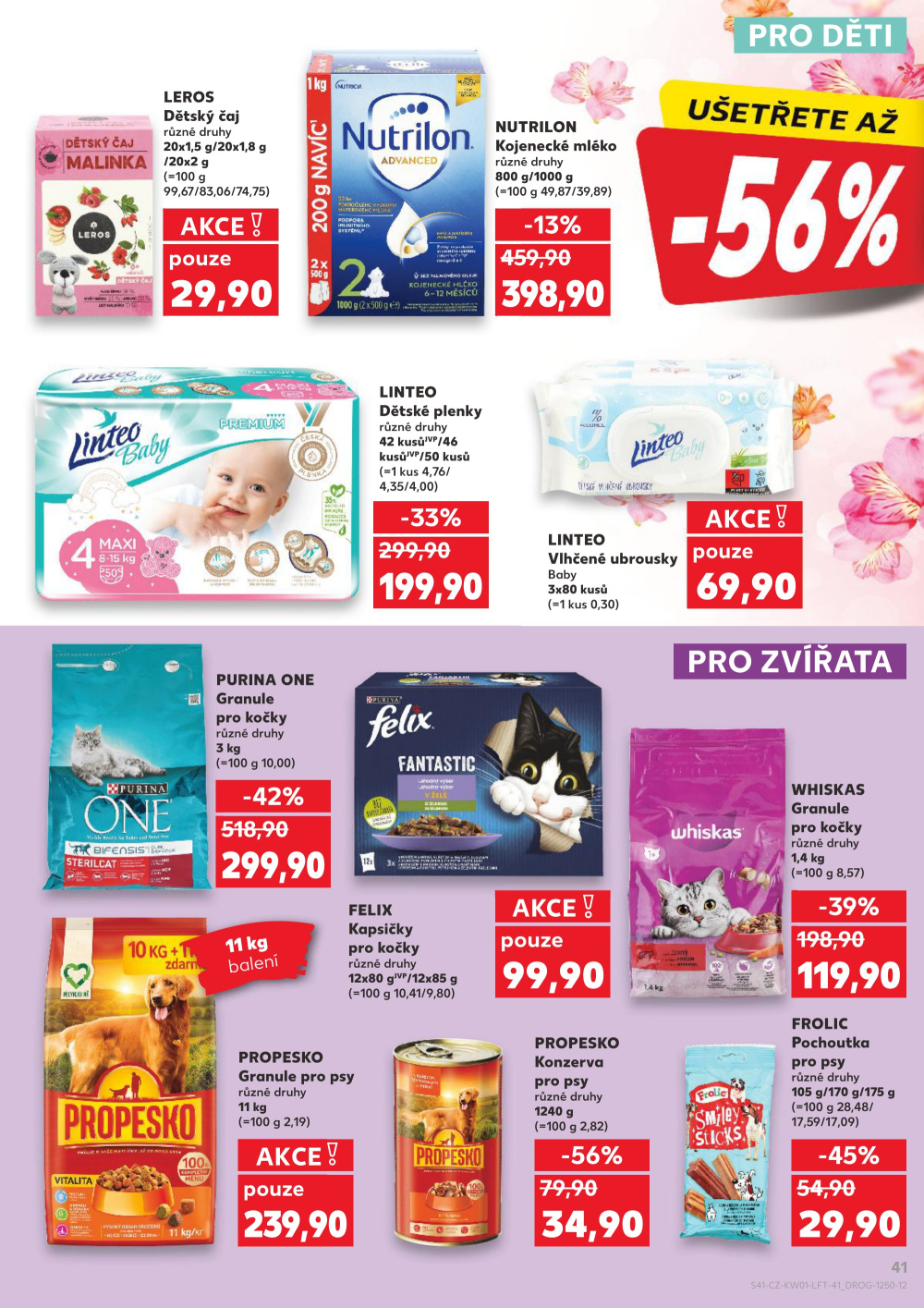 Leták Kaufland leták Opava - Kateřinky - strana 41