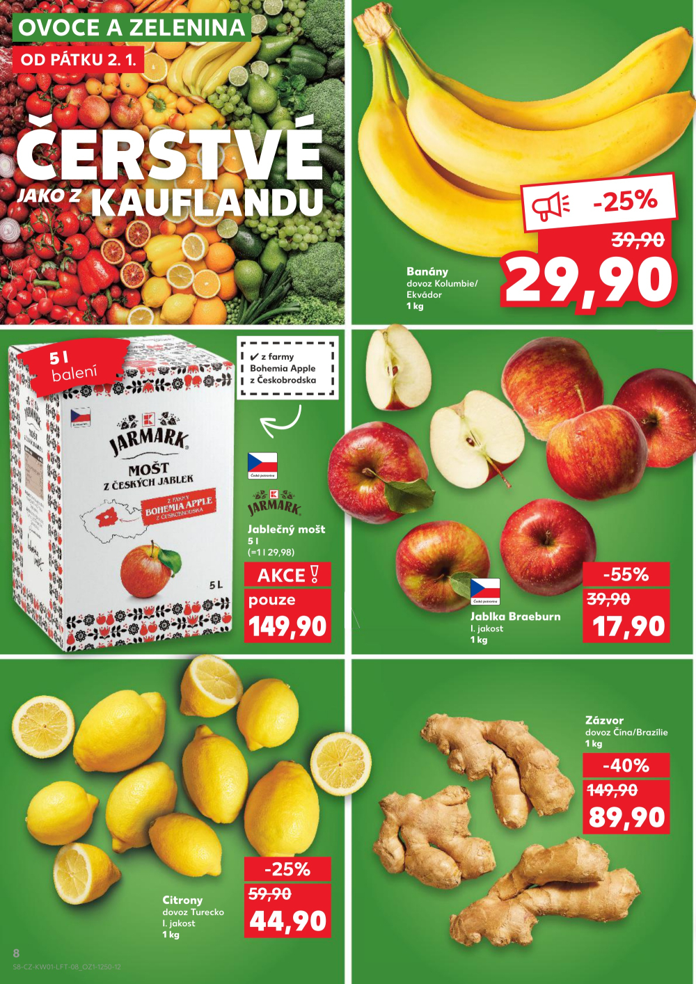 Leták Kaufland leták Praha 4 - Modřany - strana 8