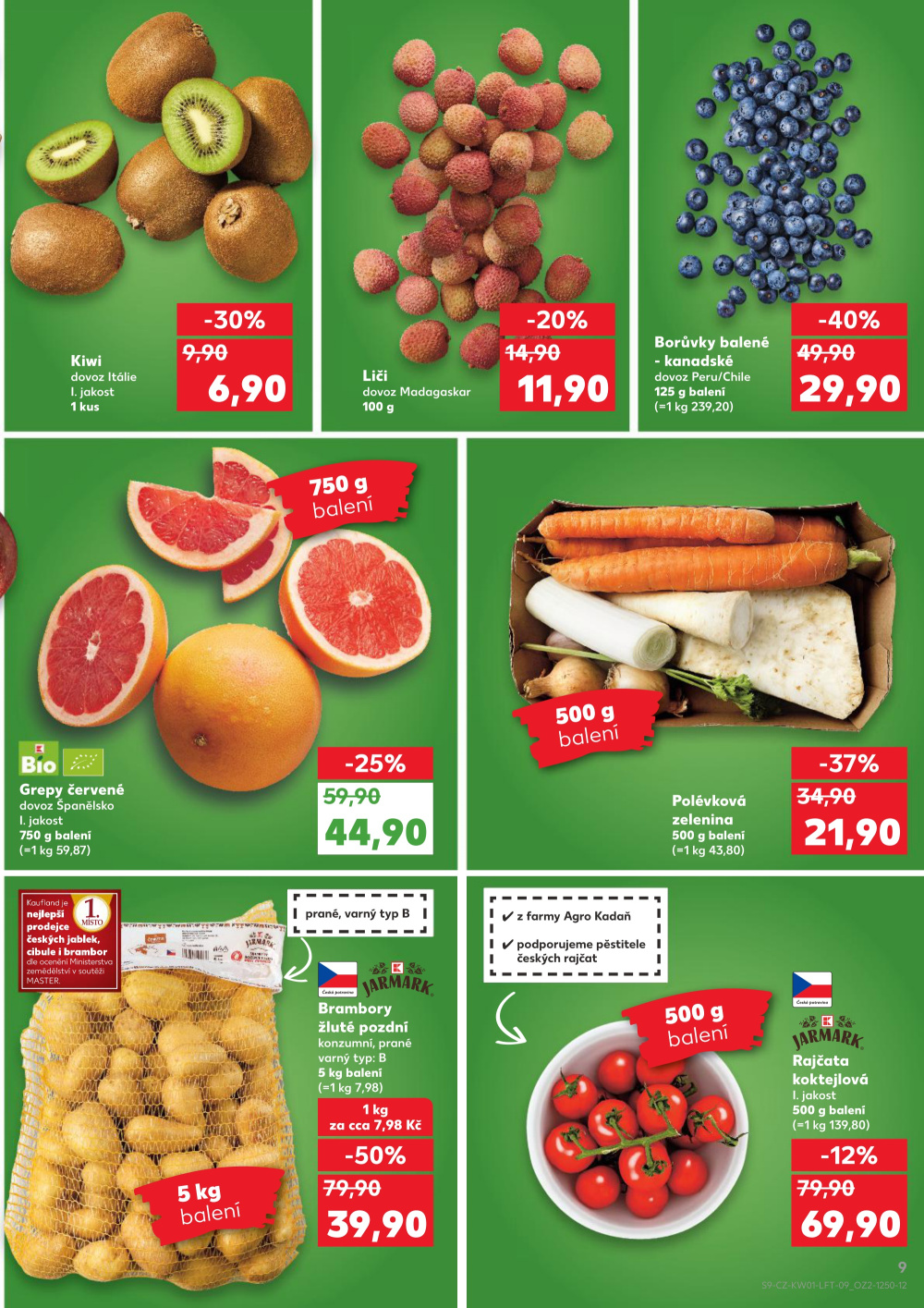 Leták Kaufland leták Dvůr Králové - strana 9