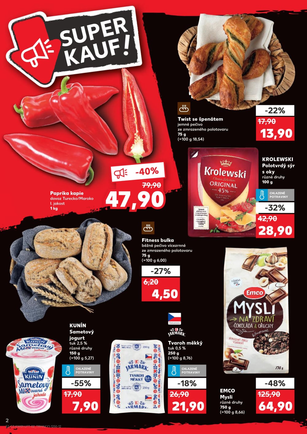 Leták Kaufland leták Praha 4 - Michle - strana 2