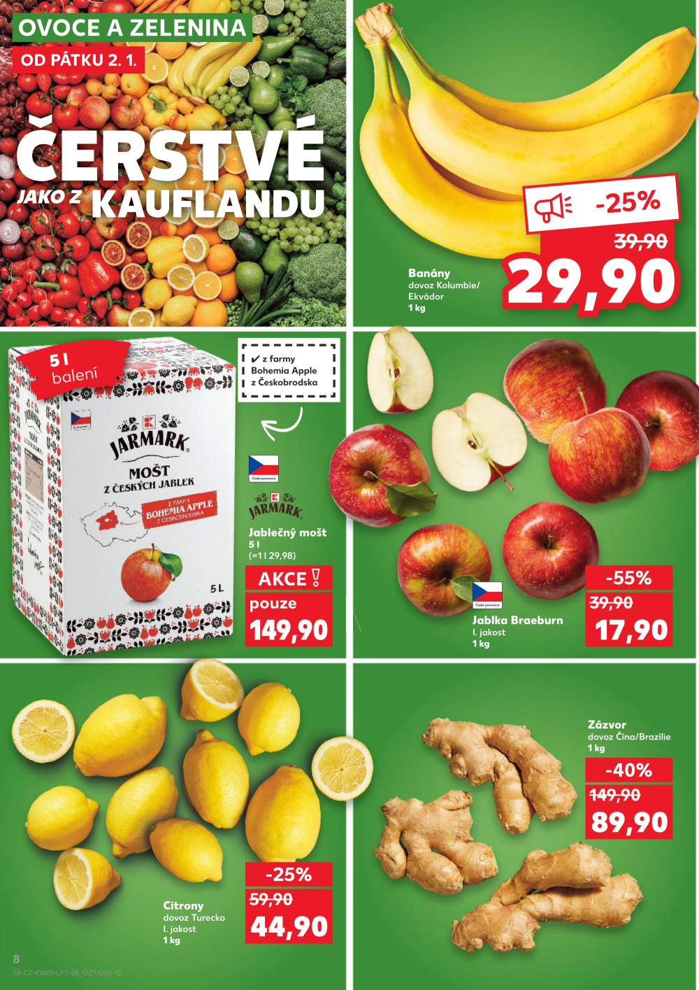 Leták Kaufland leták Uherský Brod - strana 8