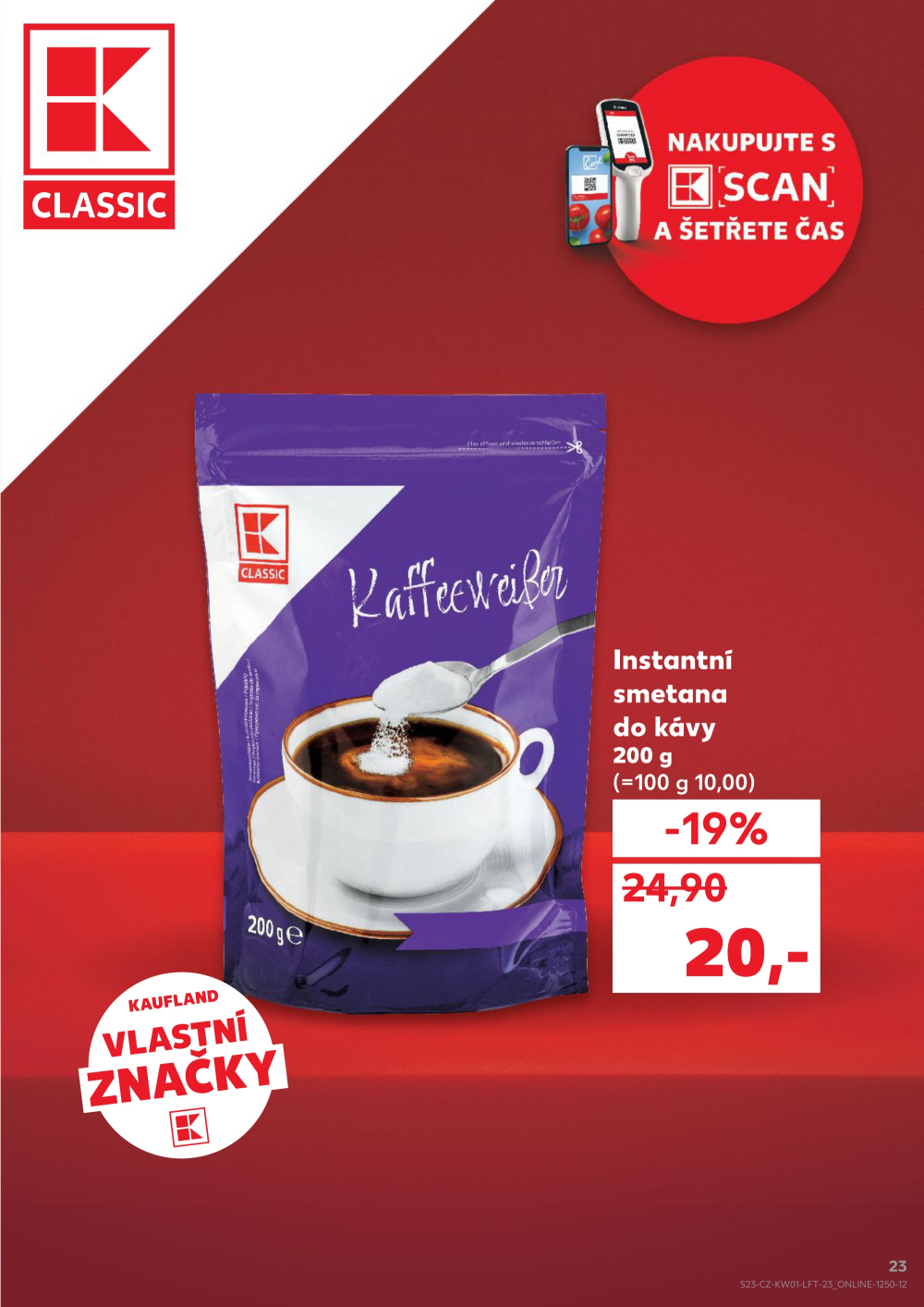 Leták Kaufland leták Praha 8 - Libeň - strana 23