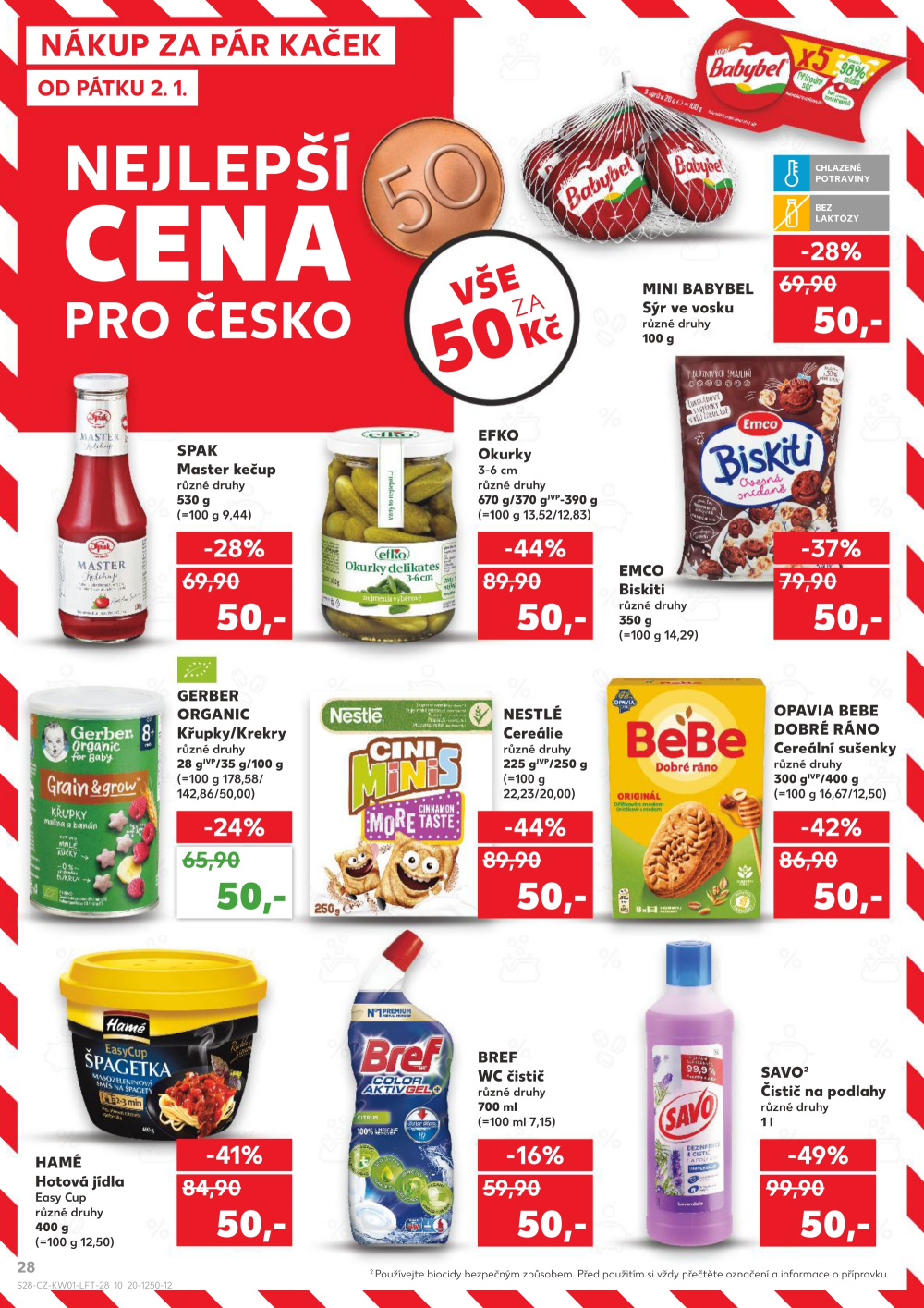 Leták Kaufland leták Jičín - strana 28