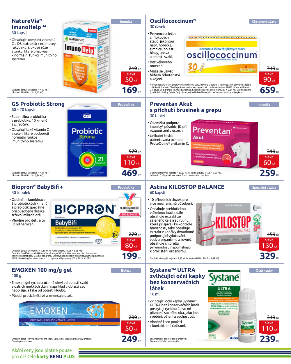 Leták BENU Lékárna leták - strana 11