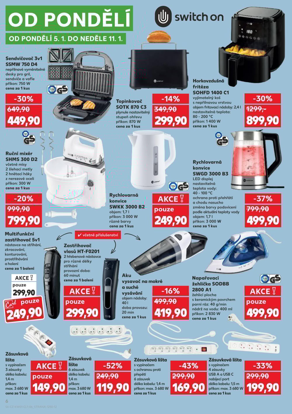 Leták Kaufland leták - Spotřební zboží - strana 6