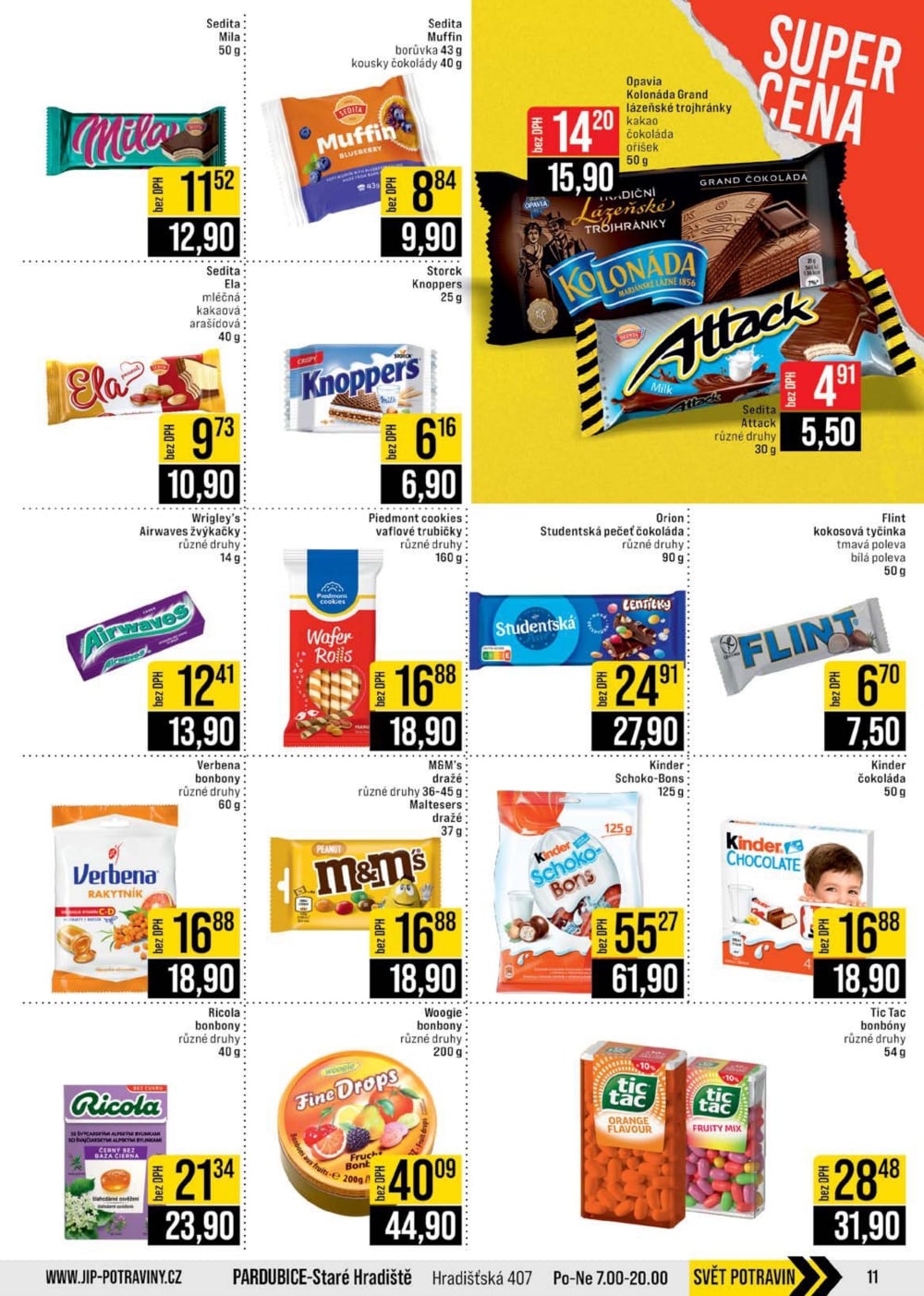 Leták JIP leták CC Cash & Carry - České Budějovice, Most, Náchod, Svoboda nad Úpou, Sušice - strana 11