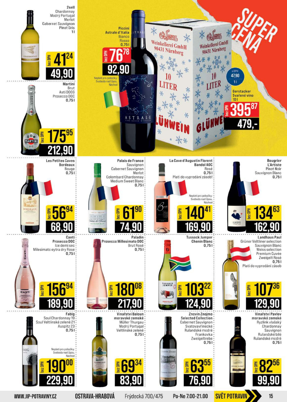 Leták JIP leták CC Cash & Carry - České Budějovice, Most, Náchod, Svoboda nad Úpou, Sušice - strana 15