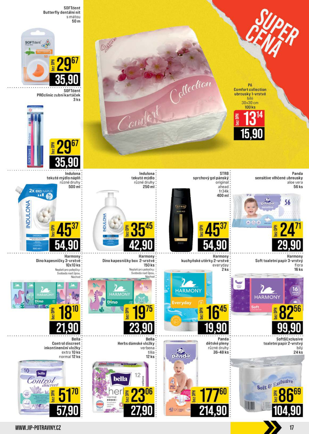 Leták JIP leták CC Cash & Carry - České Budějovice, Most, Náchod, Svoboda nad Úpou, Sušice - strana 17