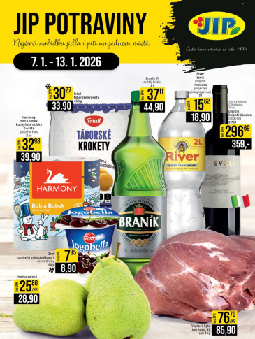 JIP leták CC Cash & Carry - České Budějovice, Most, Náchod, Svoboda nad Úpou, Sušice