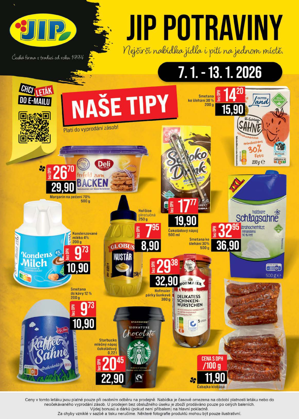 Leták JIP leták CC Cash & Carry - České Budějovice, Most, Náchod, Svoboda nad Úpou, Sušice - strana 20