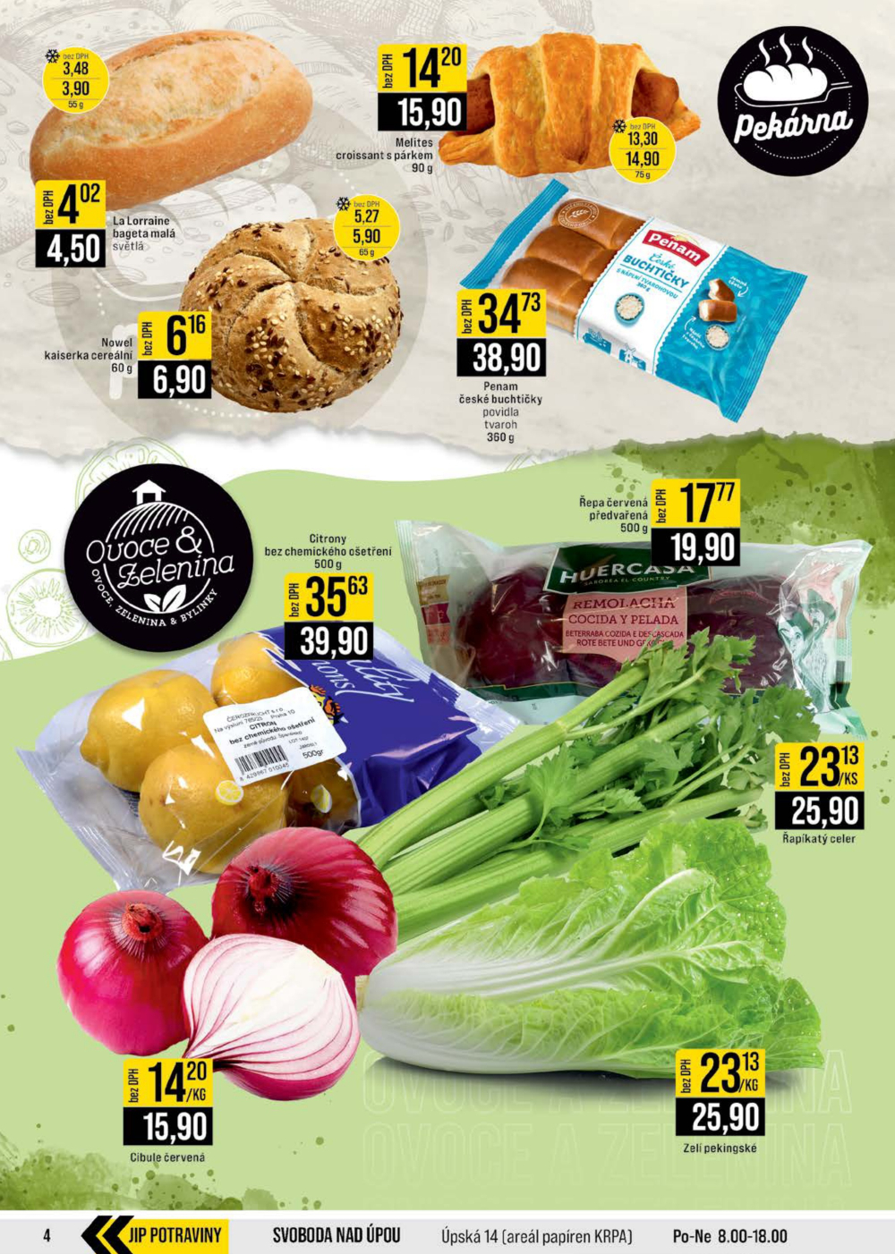 Leták JIP leták CC Cash & Carry - České Budějovice, Most, Náchod, Svoboda nad Úpou, Sušice - strana 4