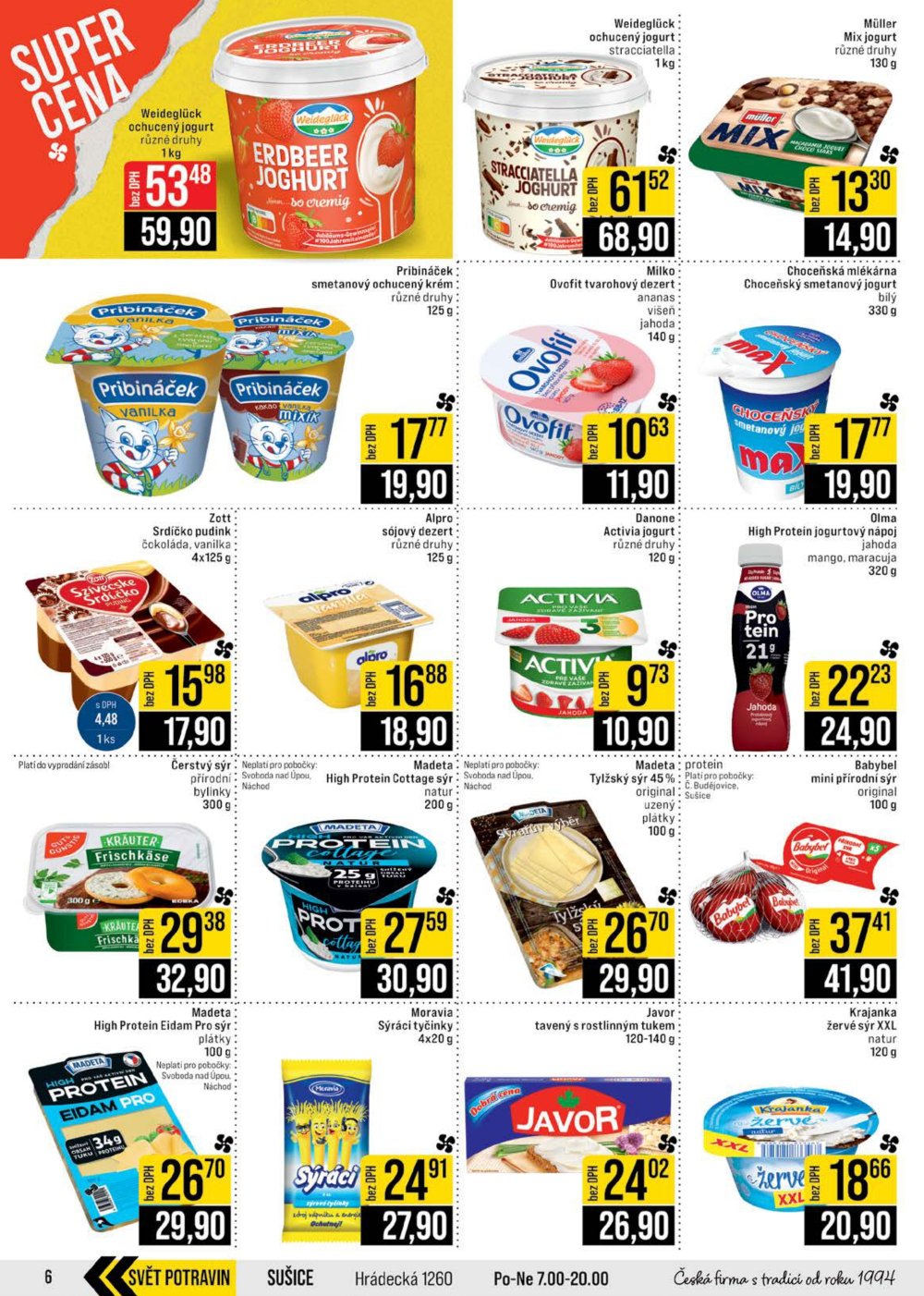 Leták JIP leták CC Cash & Carry - České Budějovice, Most, Náchod, Svoboda nad Úpou, Sušice - strana 6